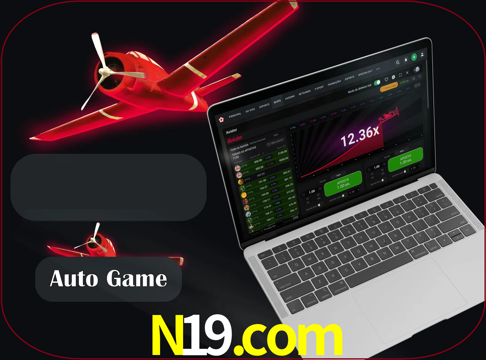 No modo automático, os jogos apostam e sacam seu dinheiro automaticamente.