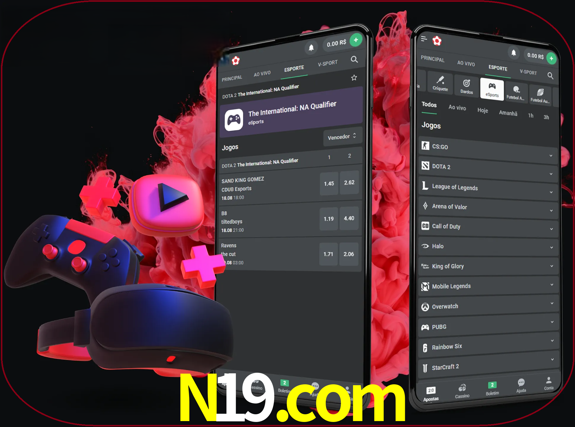 Para ter a aplicação móvel n19 no seu smartphone, basta descarregar o ficheiro apk e seguir as instruções.